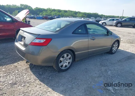 2007 Honda Civic Lx из США, поврежденный, VIN 2HGFG12667H505416